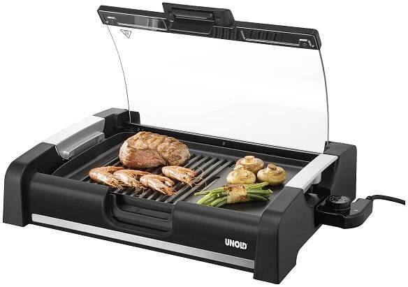 Unold Barbecue elektrický gril, stolní gril, černá : Půhy.cz