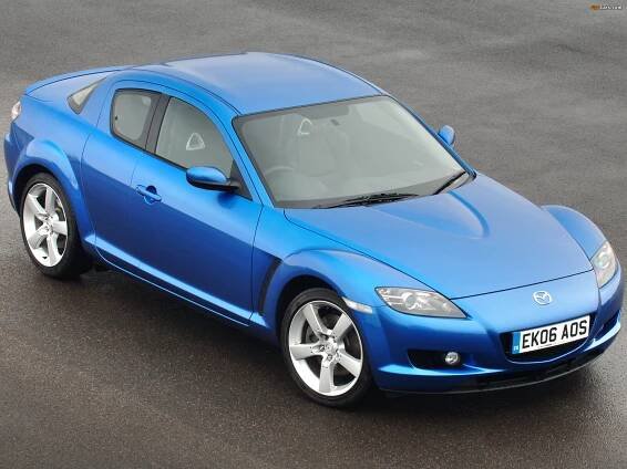 Mazda Rx-8 automobil a modelové roky