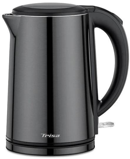 WASSERKOCHER 1.5 l  - Anthrazit, Basics, Metall (1,5l) - Trisa Electronics