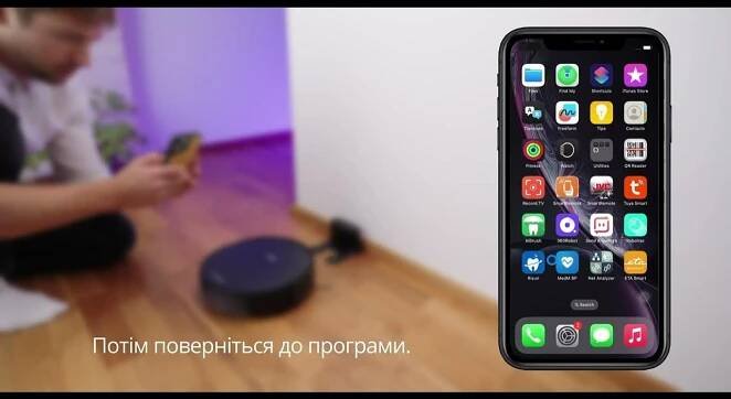 Párování robotického vysavače ETA Torro