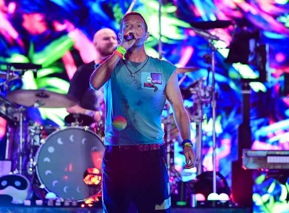 Coldplay na festivalu Glastonbury 2024