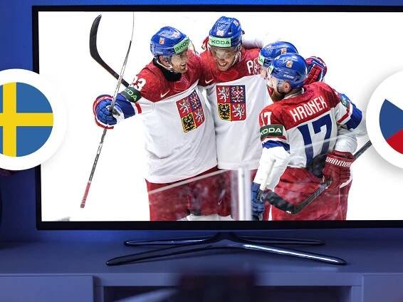Česko - Švédsko v TV: Kde sledovat čtvrtfinále MS v hokeji 2025 živě?