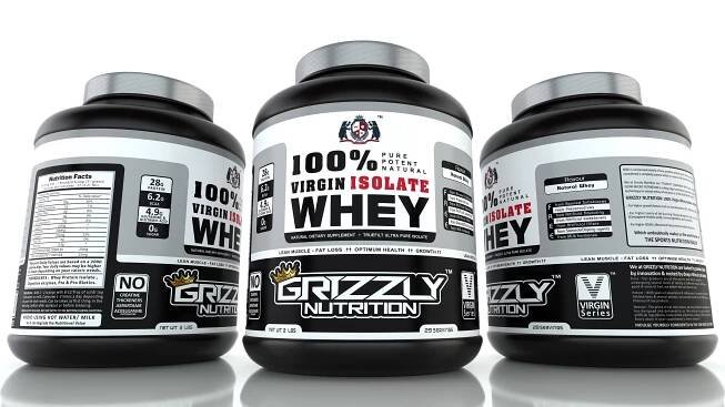 Grizzly Nutrition - Casein Protein, Fusion Protein, Herculean Mass, Pisum Sativum, Pro-Meal, Virgin Whey, Whey Protein