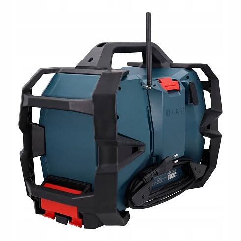 Stavební rádio 12V 18V 230V Bluetooth nabíječka DAB+ BOSCH GPB 18VH-6 SRC Další informace kompatibilní s akumulátory dané značky
