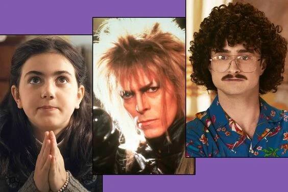 Abby Ryder Fortson in ARE YOU THERE GOD? IT'S ME, MARGARET; David Bowie in LABYRINTH; Daniel Radcliffe in Weird: The Al Yankovic Story