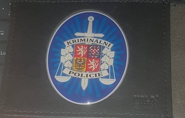 Replika současného odznaku kriminální policie - Sběratelství