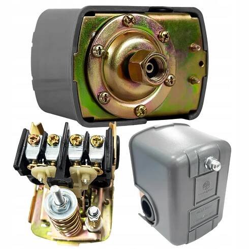 TLAKOVÝ SPÍNAČ HYDROFOROVÉHO ČERPADLA 1/4" GW 5 bar 230V OMNIGENA