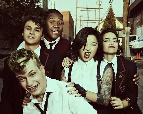 Liam James, Benjamin Wadsworth, Luke Tennie, Lana Condor, María Gabriela de Faría - Deadly Class - Promo