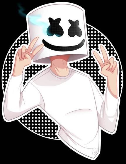 Dj Marshmello Performance Art On Iphone Wallpaper