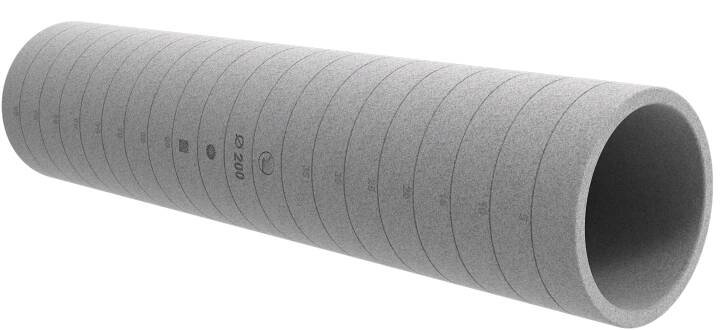 rekuperace vzduchu Heatpex Aduro izolované potrubí - 125mm / 1m