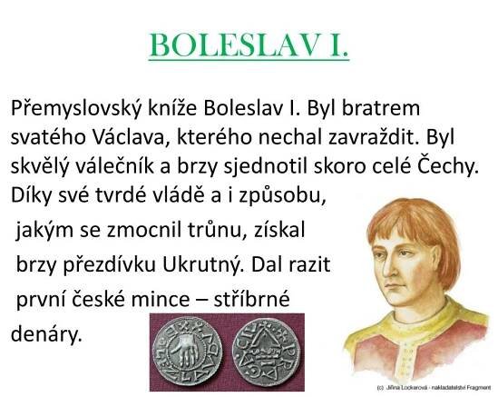 PPT - PRVNÍ PŘEMYSLOVCI PowerPoint Presentation, free download - ID:6580316