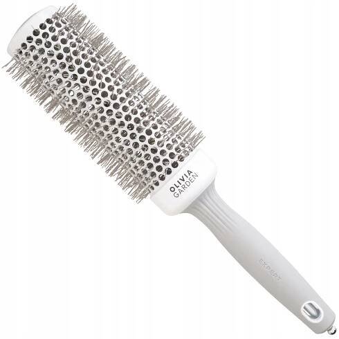 Olivia Garden Expert Blowout Speed kulatý kartáč 45 mm bílý/šedý