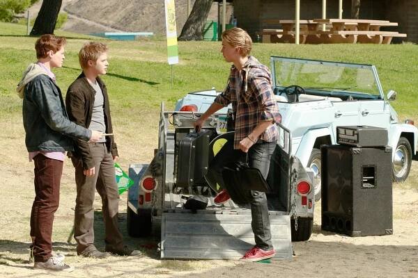 Záměna - Starry Night - Z filmu - Sean Berdy, Lucas Grabeel, Austin Butler