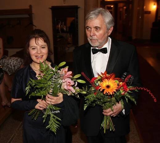 Libuše Šafránková s manželem Josefem Abrhámem, žili v honosné vile na pražském Spořilově.