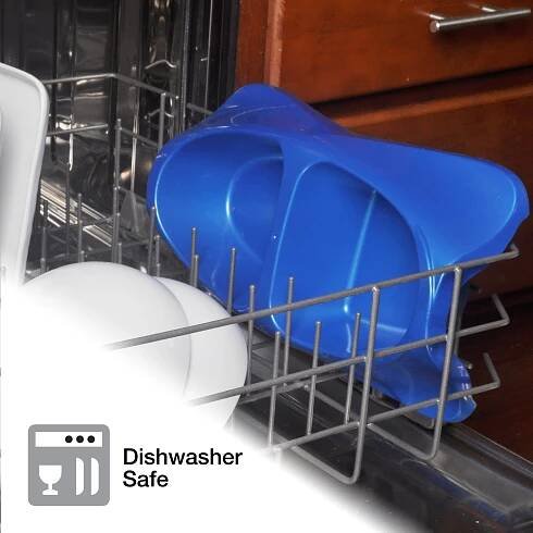Large Lightweight Double Dish - Van Ness Pets