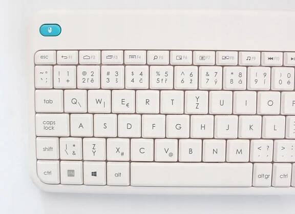 BEZDRÁTOVÁ KLÁVESNICE LOGITECH K400 PLUS BÍLÁ Kód výrobce 920-007146