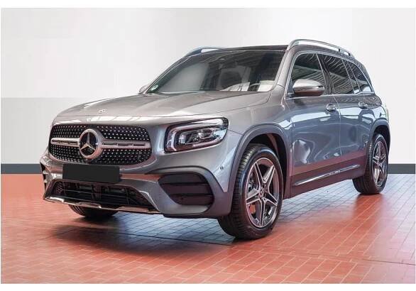 MERCEDES-BENZ GLB 220 d 4matic 8G-DCT AMG - šedá Mountain metalíza
