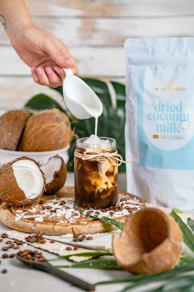 Sušené kokosové mléko BIO | Wild & Coco CZ