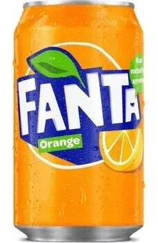 Limonáda Fanta pomeranč 0,33l