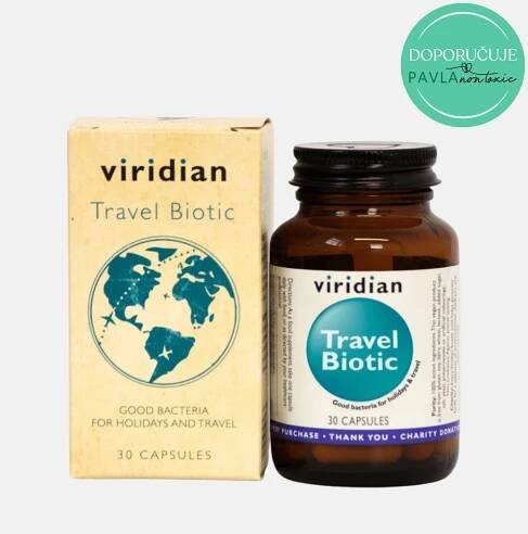 Viridian Nutrition Travel Biotic Cestovní Probiotika — Cukrfree Shop