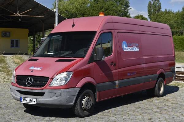 dodávka MB Sprinter 906 (3-místná, ŘP sk. „C1“) – Půjčovna ČK