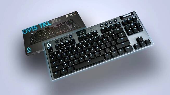 Logitech G915 TKL – Low Profile Wireless Mechanical Keyboard