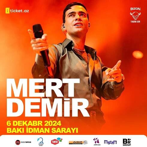 Mert Demir Konsertine Size Özəl 15% Endirim