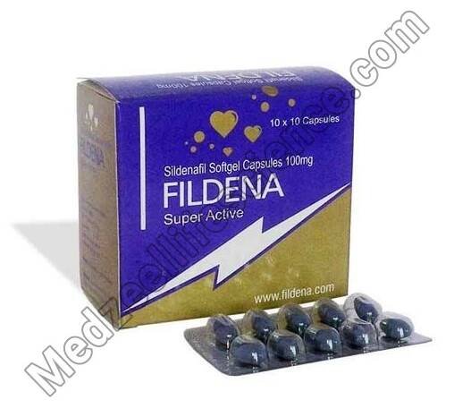 Fildena Super Active Tablet (Sildenafil)