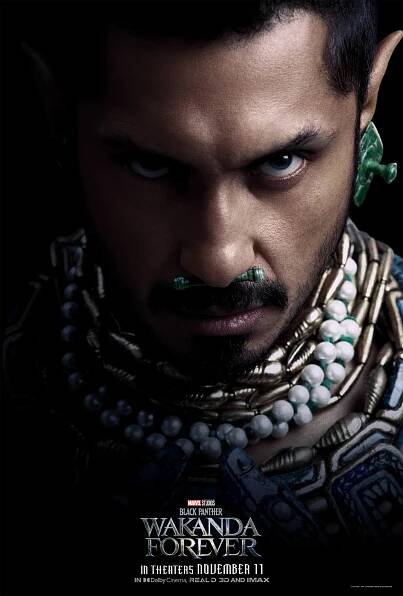 Tenoch Huerta in Black Panther: Wakanda nechť žije (2022)