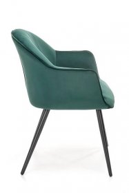 Jídelní židle K468, Tmavě zelená
