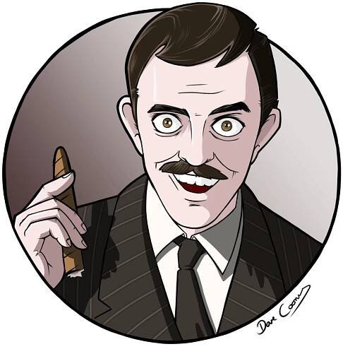 The beautifully insane John Astin as Gomez!
Seriously… Those eyes..