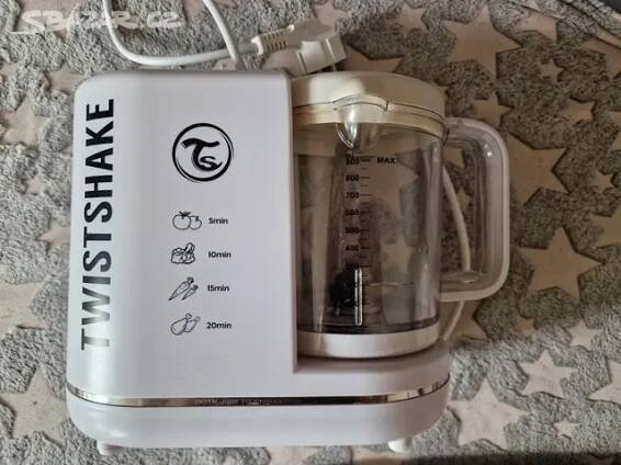 Twistshake 6v1 Baby Food Processor Bílá