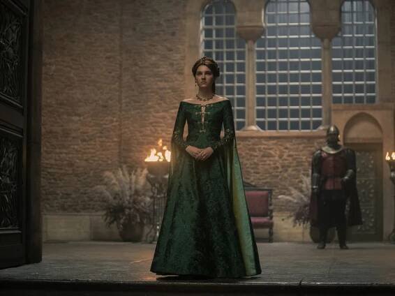 The Significance of Alicent Hightower's Green Dress in House of the Dragon