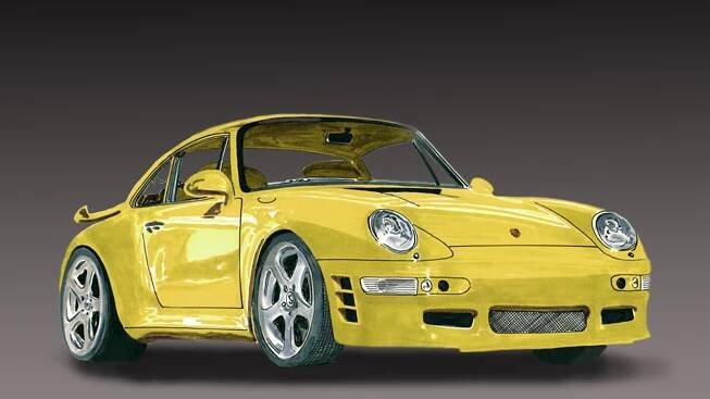 Red-Porsche