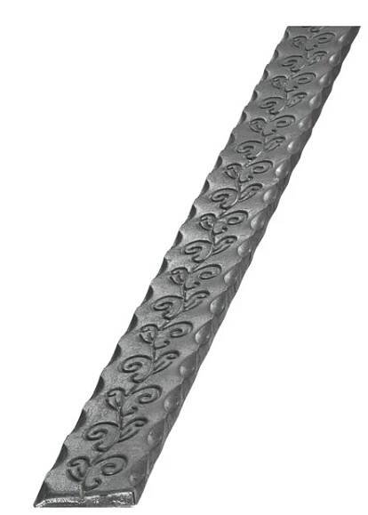 Kovaná pásovina ozdobná 40x8 mm - Artalifer.cz