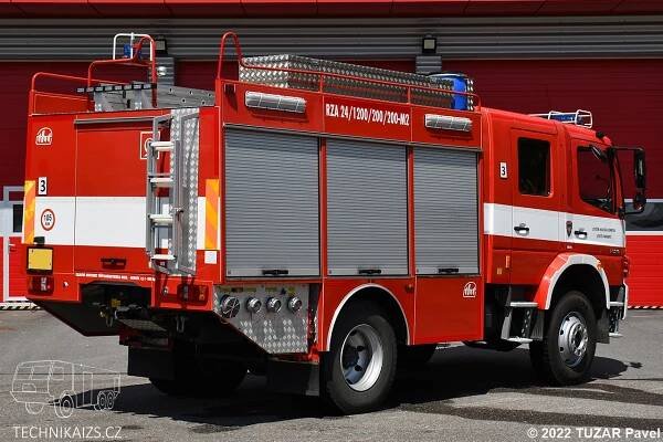VHJ letiště Pardubice - RZA - MB Atego 1328 - TECHNIKAIZS.cz