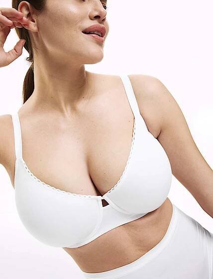 Zmenšovací podprsenka s technologií Cool Comfort™ a vysokým podílem bavlny, vel. C–H