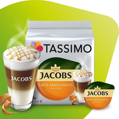 Kapsle TASSIMO Jacobs Morning Cafe MILD XL 21 Váha 192 g