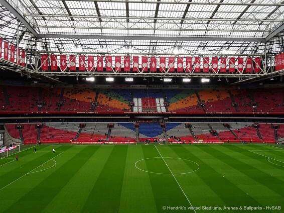 Ajax Amsterdam - Amsterdam ArenA - HvSAB - Hendrik´s visited Stadiums, Arenas & Ballparks