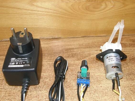 Peristaltické čerpadlo s plynulou PWM regulací 230V