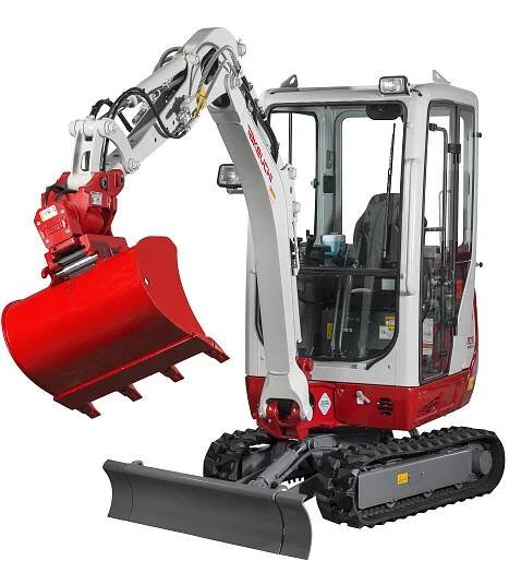Takeuchi TB216 - Takeuchi minibágre, nakladače a príslušenstvo