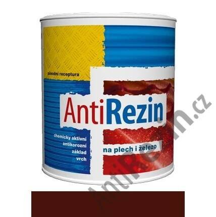 AntiRezin - Hnědá - 2,5 l - barva na rez plechový obal