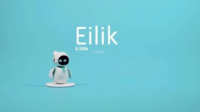 Roztomilý inteligentní robot domácí mazlíčci Eilik pro děti a dospělé interaktivní doprovodný stůl