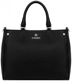 Buy branded products Aigner AVA handbag M black cheaply on Nice Magazine