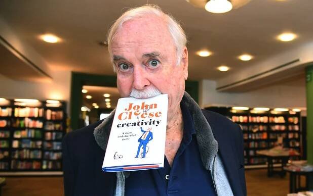 John Cleese promoting new book Creativity