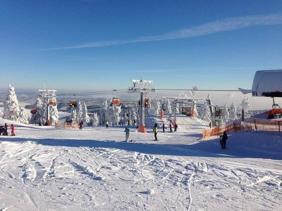 Ski areál KLÍNOVEC - informace a mapa