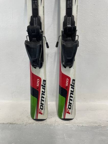 Bazar - Dětské lyže Elán Formula green 14/15 + Elan El 4,5 - délka 120cm - Skibi Kids