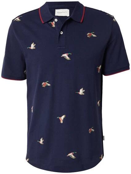 GANT Tričko - režná / námořnická modř / zelená / červená, Produkt