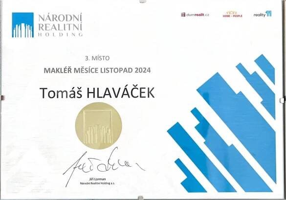 Realitní makléř Tomáš Hlaváček