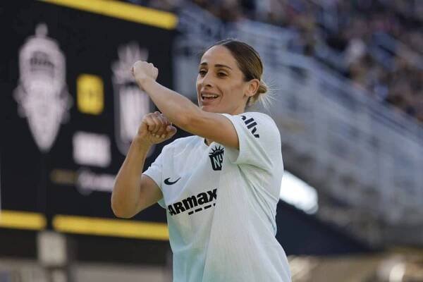 Gotham FC forward Esther Gonzalez is kind and soft-spoken - until she gets in front of goal